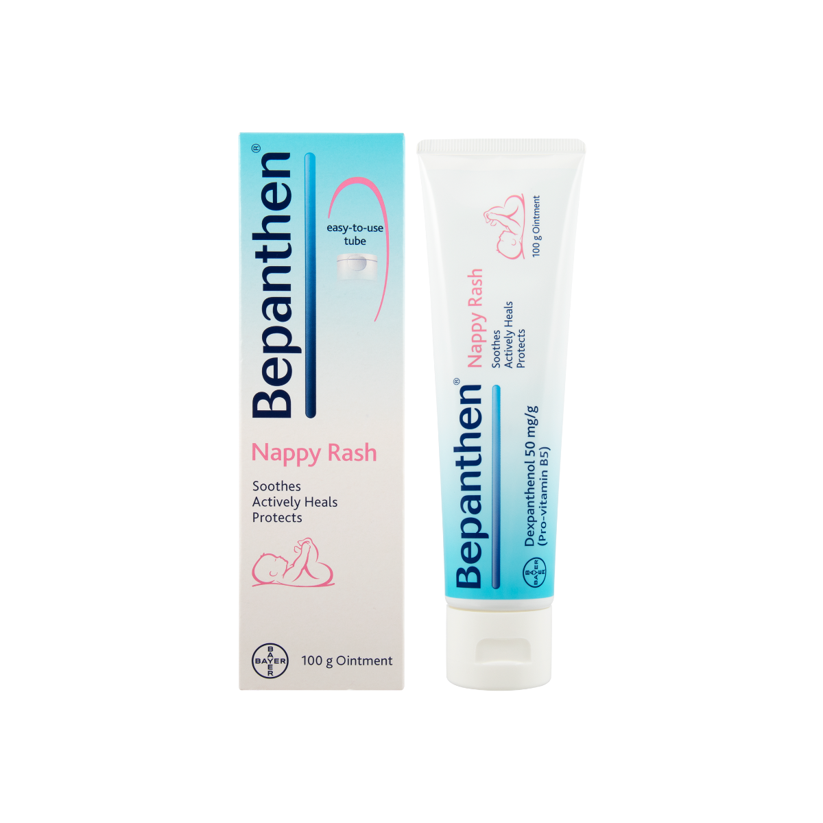 BEPANTHEN 嬰兒溫和護臀膏 100G