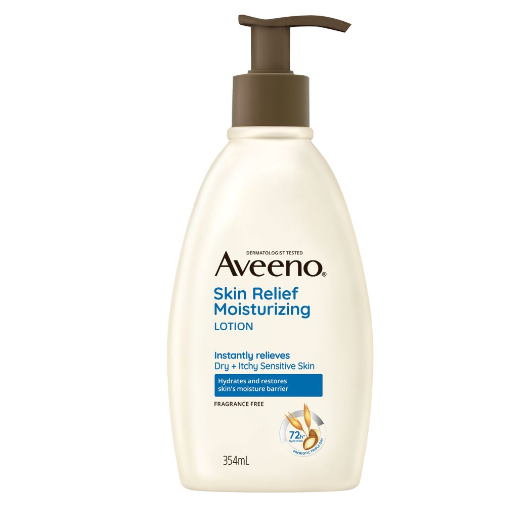 AVEENO 天然燕麥高效舒緩保濕乳 (深藍) 354ML