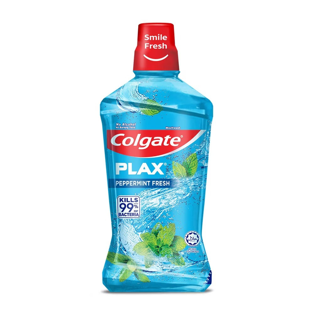 COLGATE 高露潔貝齒漱口水(特涼薄荷) 1L