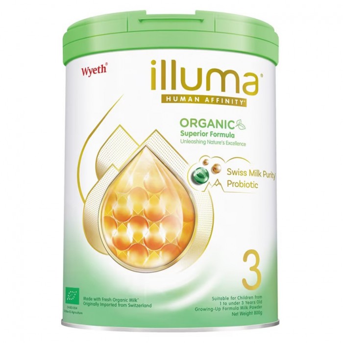 ILLUMA ORGANIC (3號)幼兒成長配方奶粉 800G